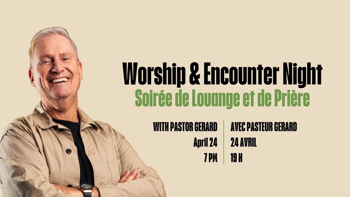 Worship & Encounter Night with Pastor Gerard logo