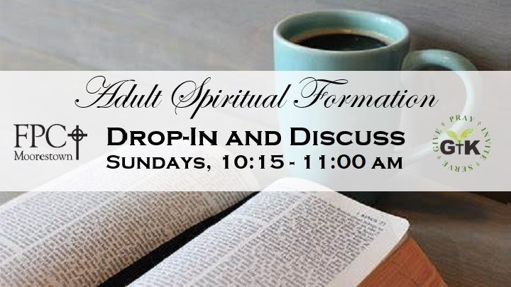 Sunday Adult Drop In and Discuss logo