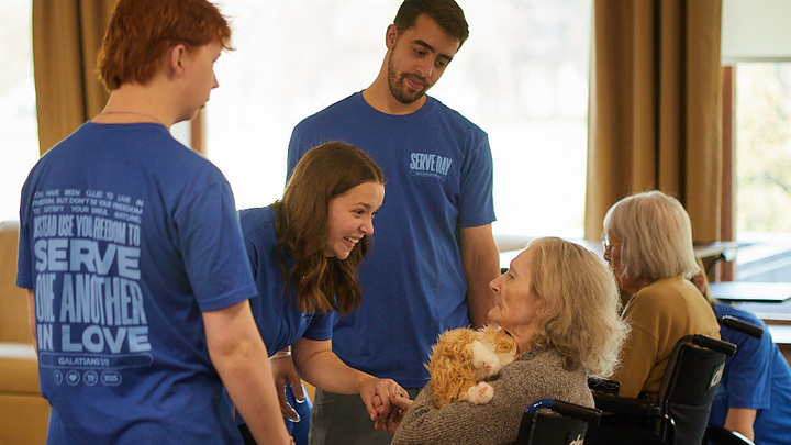 First Saturday Serve | Apple Valley | Quality Time with Seniors | 9:30am logo