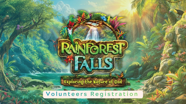 VBS 2026: Volunteer Registration! (ADULT + YOUTH) logo