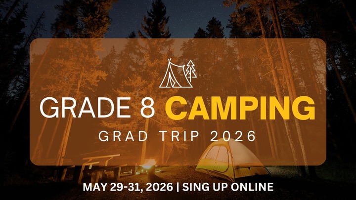 Grade 8 Camping Trip 2026 logo