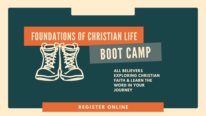 Foundations of Christian Life Boot Camp - Wait list logo