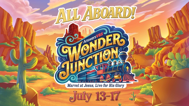Wonder Junction VBS 2026! logo