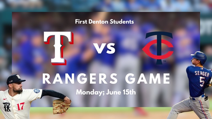 FDSM Texas Rangers Game logo