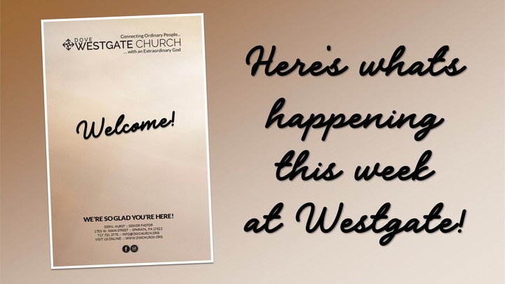 * Church Bulletins, Weekly Events, & More! logo