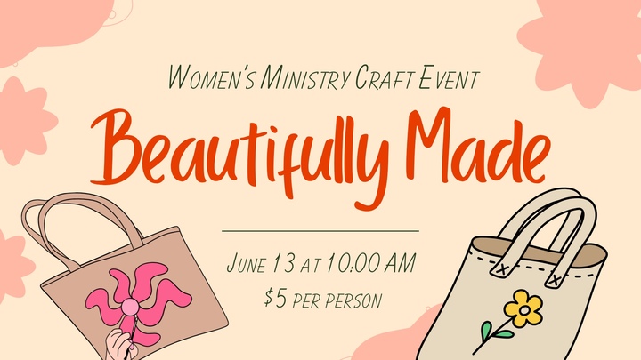 Beautifully Made – Women's Craft Event logo
