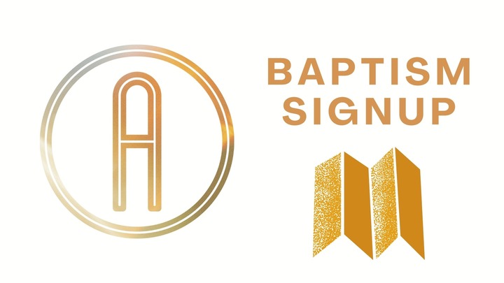 Baptism Signup logo