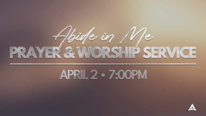 Abide With Me - Holy Thursday Service logo