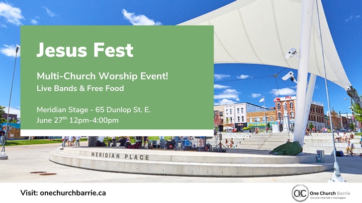 Jesus Fest - Outdoor Worship Concert logo