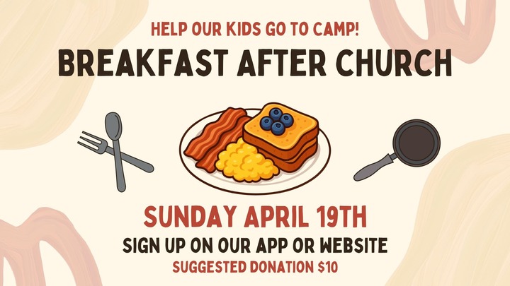 Breakfast After Church Youth Fundraiser logo