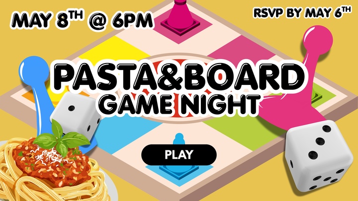 Pasta and Board Game Night logo