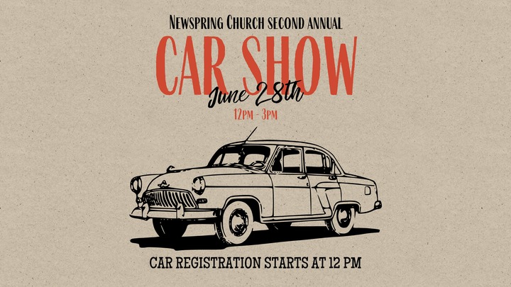Newspring's Second Annual Car Show Pre-Registration logo