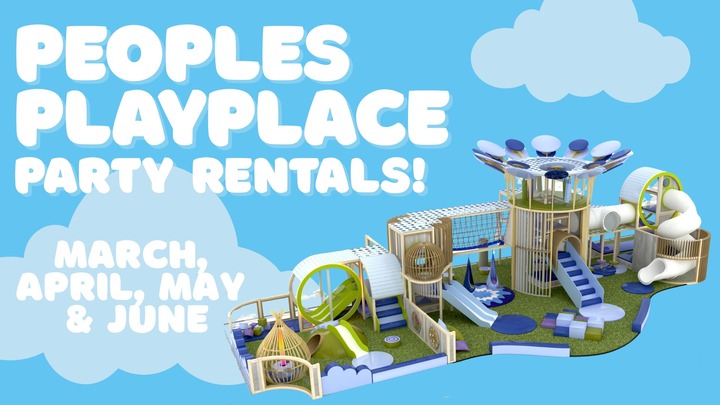 Party Rentals at Peoples Playplace (July - September) logo