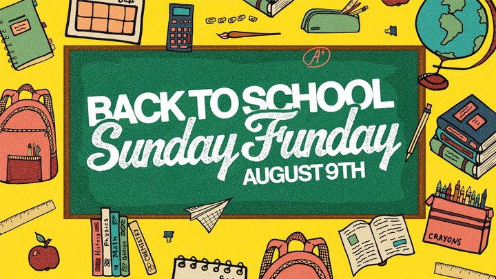 Back To School - Sunday Funday  logo