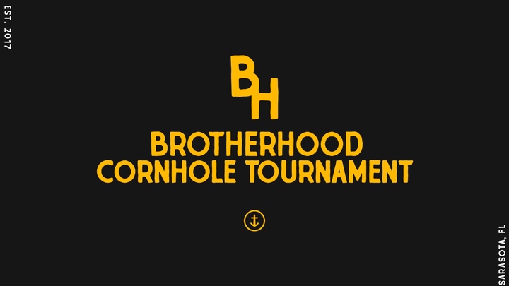Brotherhood Cornhole Tournament logo