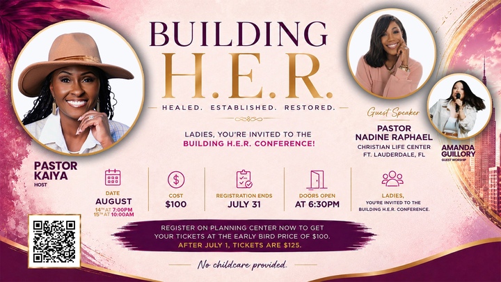 Building HER Conference logo