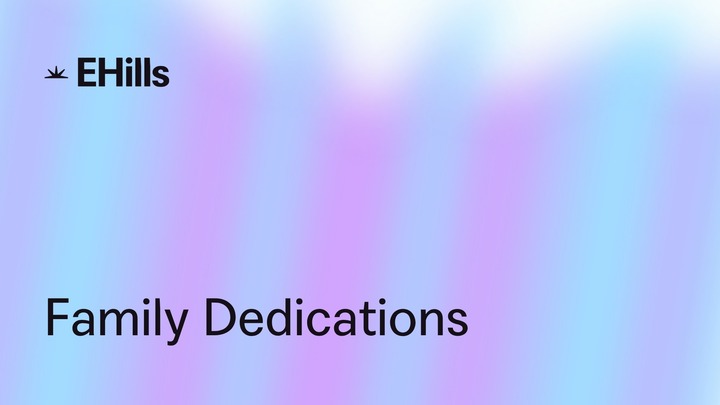 Family Dedication logo