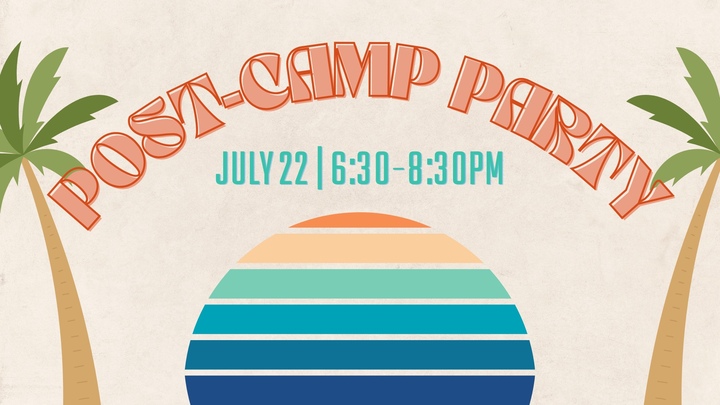 MSM Post Camp Party logo