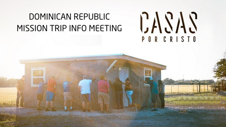 Dominican Republic Mission Trip Info Meeting logo