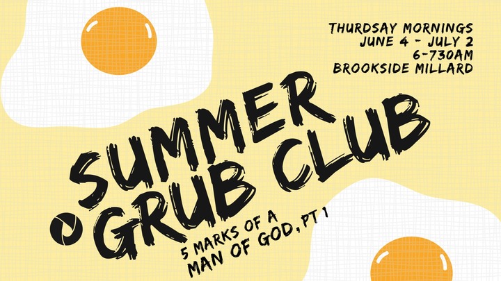 2026 | Men's Summer Grub Club logo