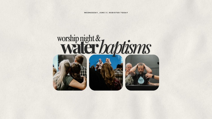 Water Baptism & Worship Night logo