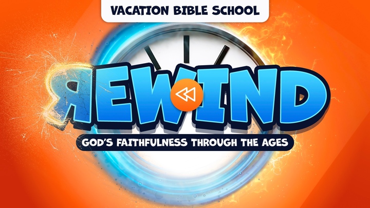 Vacation Bible School 2026 :: Rewind ⏪ logo