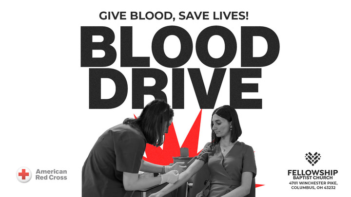 American Red Cross Blood Drive logo