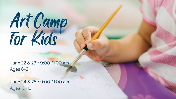 Art Camp for Kids | June 22-25 logo