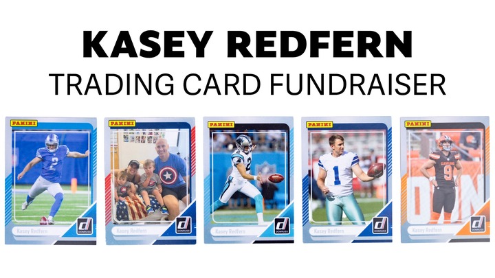 Kasey Redfern - Trading Card Fundraiser logo