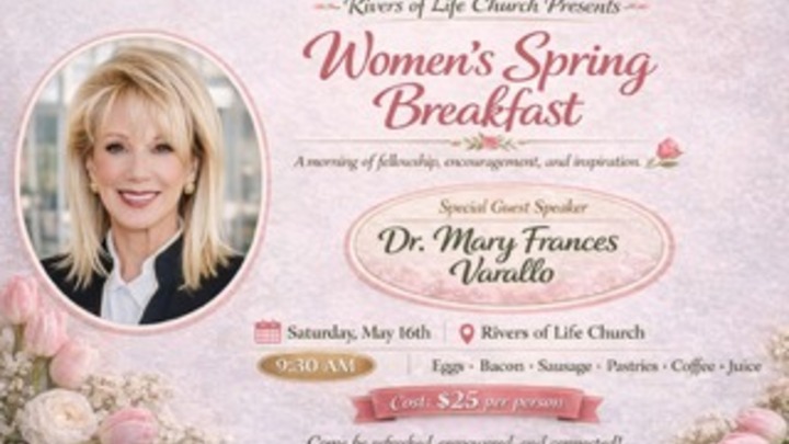 Women's Spring Breakfast- Dr. Mary Francis Varallo logo