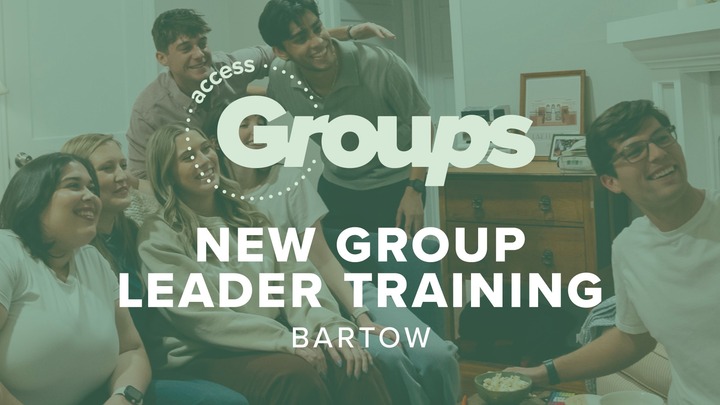 New Group Leader Training - Bartow Location logo