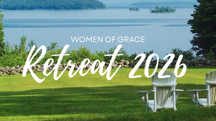 Women of Grace Retreat 2026 logo