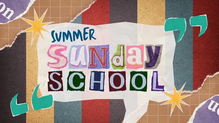 Summer Children's Sunday School Volunteers logo