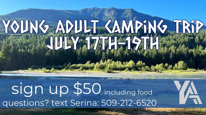 YA Camping Weekend logo