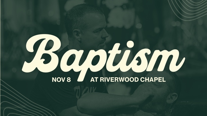 Baptism Sunday: Nov 8 logo