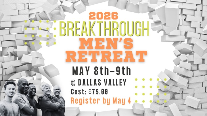 BREAKTHROUGH Men's Retreat logo