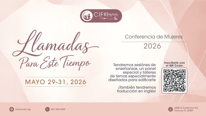 Conferencia Anual de Mujeres "LLAMADAS PARA ESTE TIEMPO"  logo