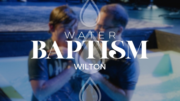 Water Baptism - Wilton logo