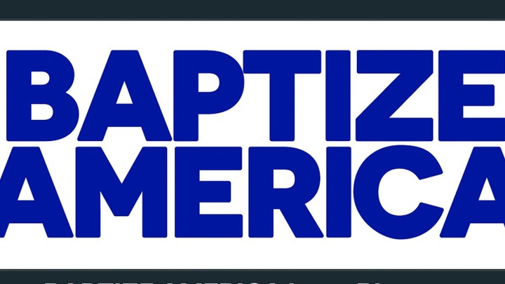 Baptize America 2026 logo