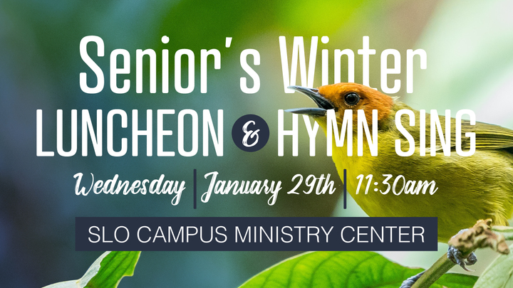 Senior's Winter Luncheon & Hymn Sing - January 29th 2020 logo image