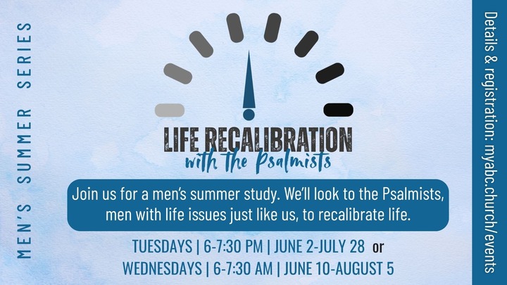 Life Recalibration with the Psalmists logo