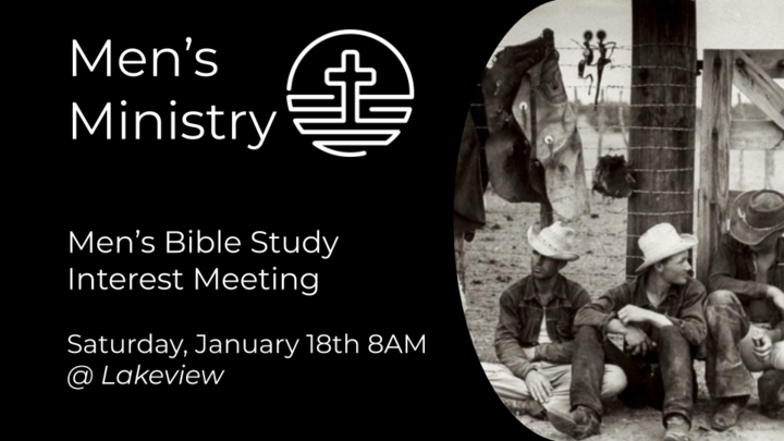 Men's Bible Study Interest Meeting logo image