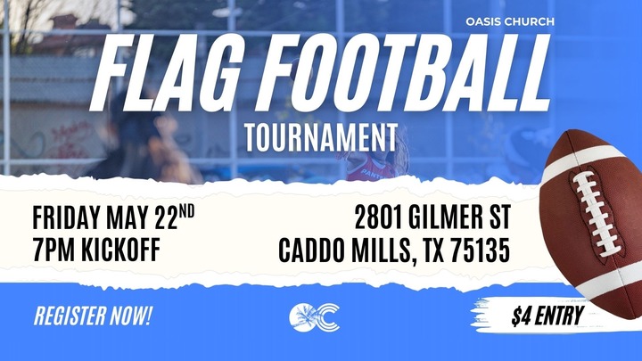 OCMC | Flag Football Tournament logo