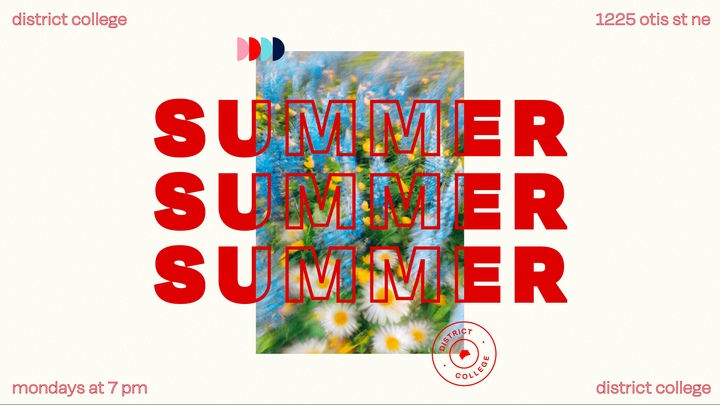 District College Summer '26 logo