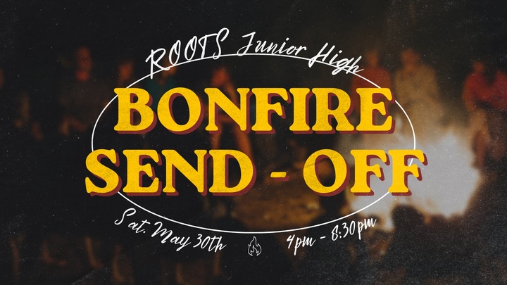 ROOTS Bonfire Send-Off logo
