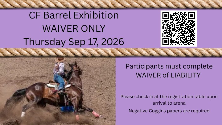 CF Barrel Exhibition Sep 17, 2026 logo