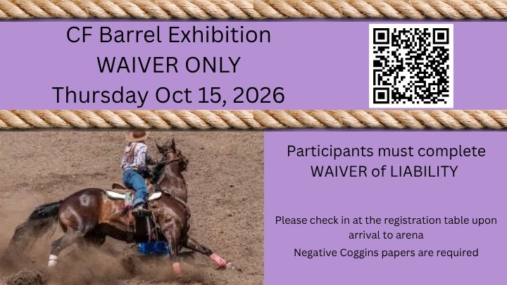 CF Barrel Exhibition Oct 15, 2026 logo