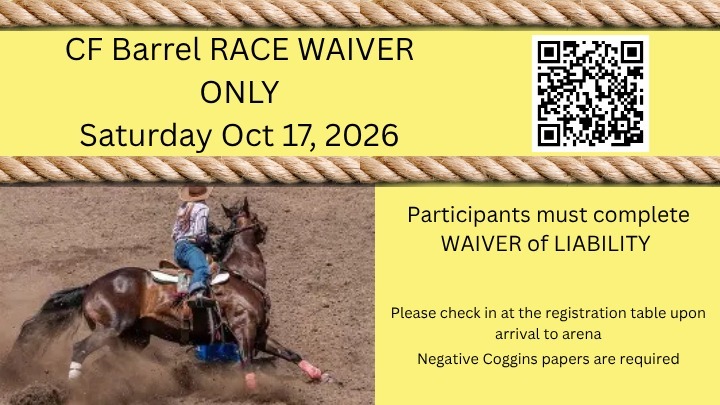 CF Barrel RACE Oct 17, 2026 logo