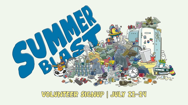 Summer Blast Volunteers logo