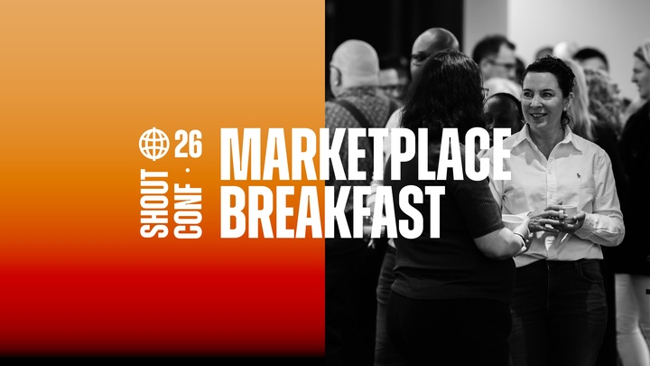 Shout Marketplace Breakfast 2026 logo